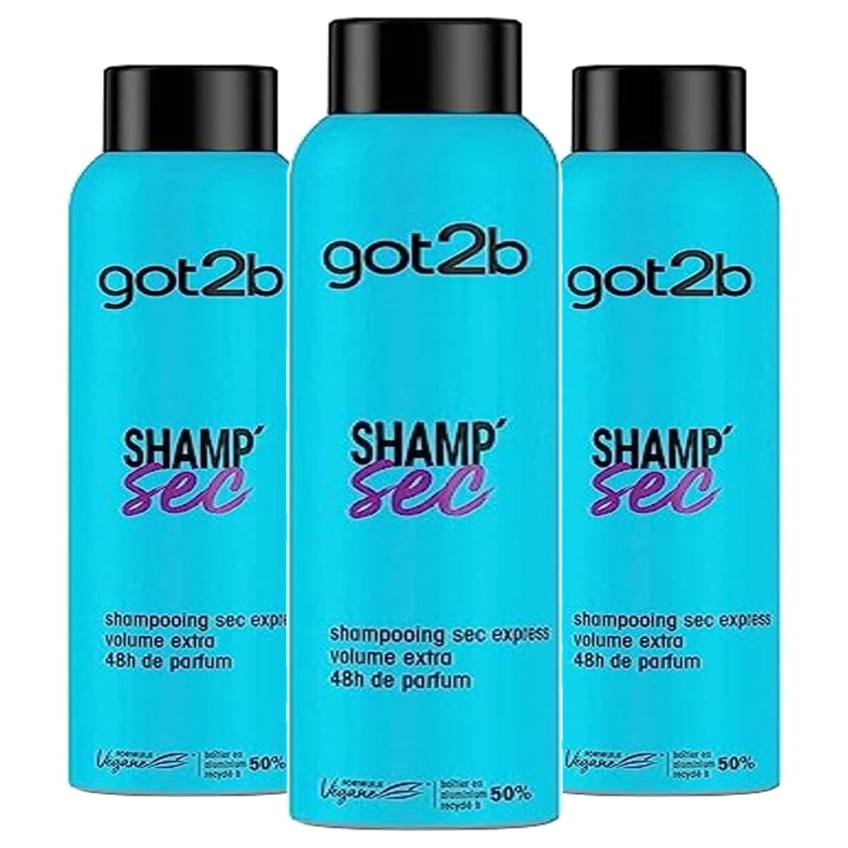 Schwarzkopf got2b Volume Extra Droogshampoo 3 x 200 ml - Voordeelverpakking
