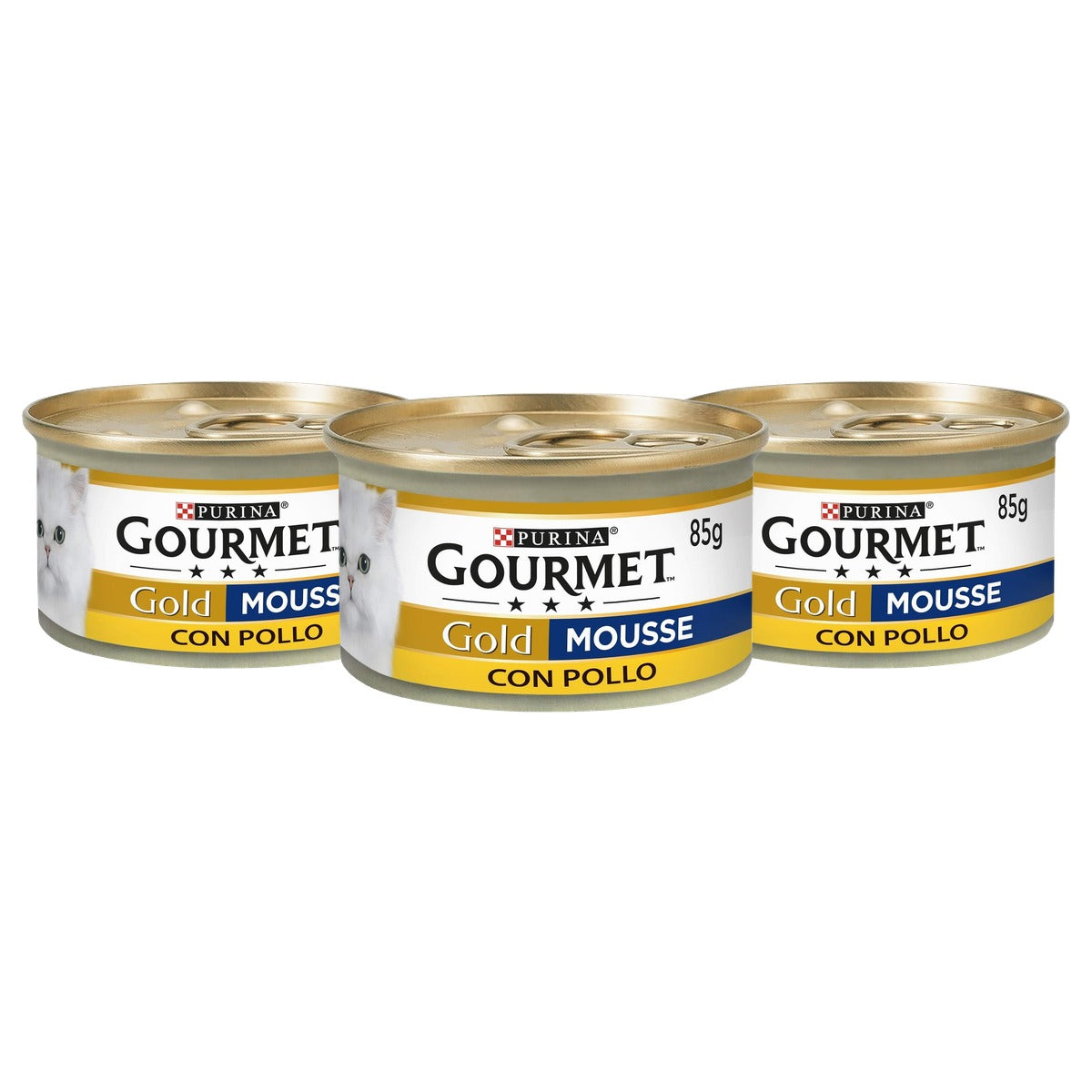 Purina Gourmet Gold natvoer kattenvoer Kip 24 x 85 g - 3-pack