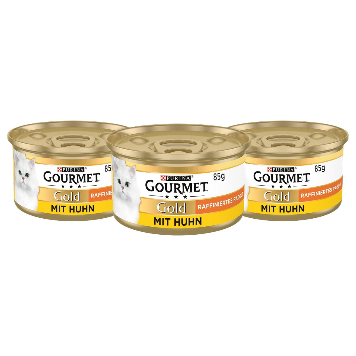 Purina Gourmet Gold natvoer kattenvoer gevogelte 12 x 85 g - 3-pack