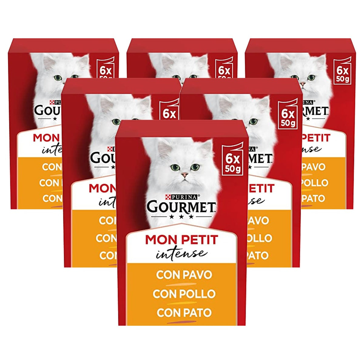Purina Gourmet Mon Petit natvoer kattenvoer 8 x 6 x 50 g - 6-pack