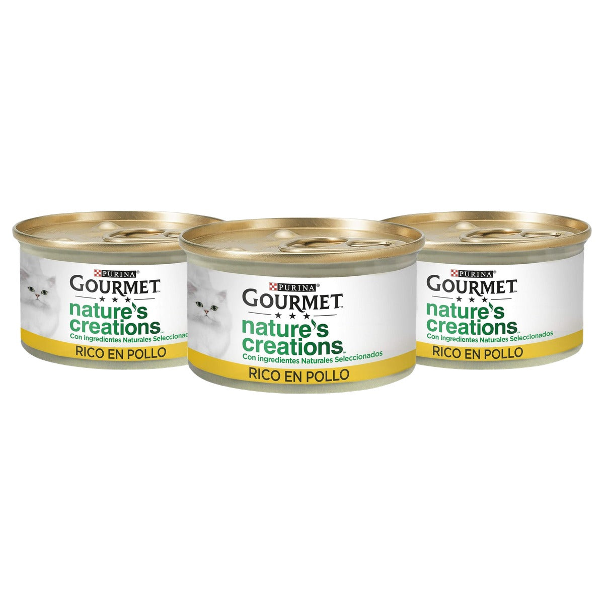 Gourmet Purina Nature's Creations natvoer kattenvoer Kip 24 x 85 g - 3-pack