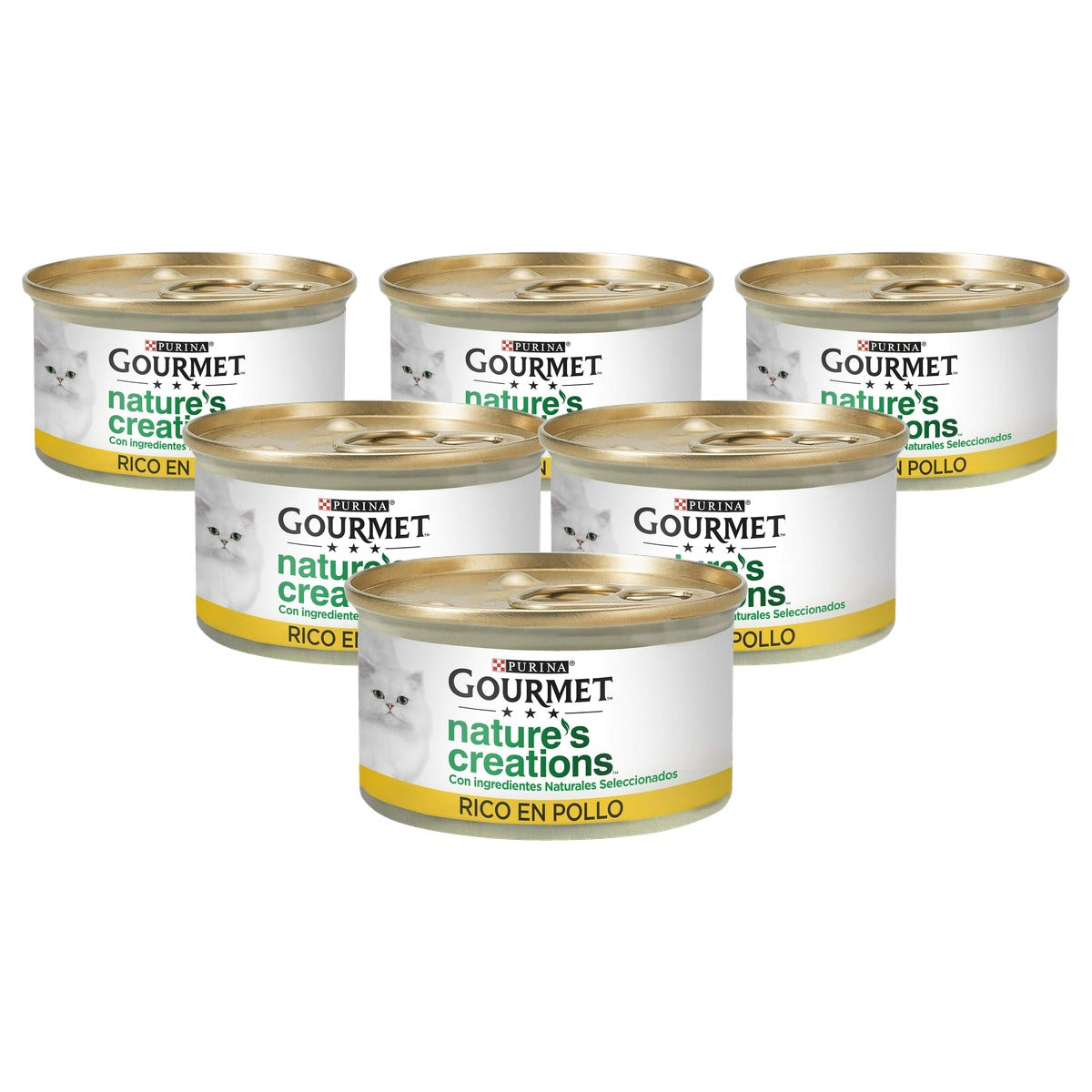 Gourmet Purina Nature's Creations natvoer kattenvoer Kip 24 x 85 g - 6-pack