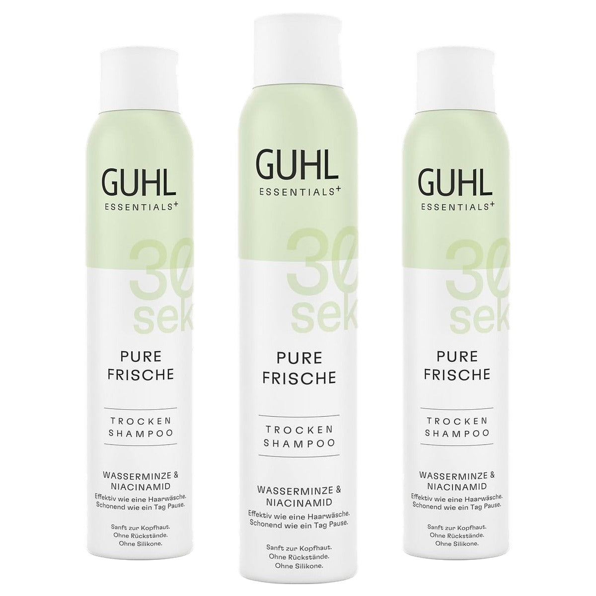 Guhl 30_sek Droogshampoo Pure Frisheid 3 x 200 ml - Voordeelverpakking