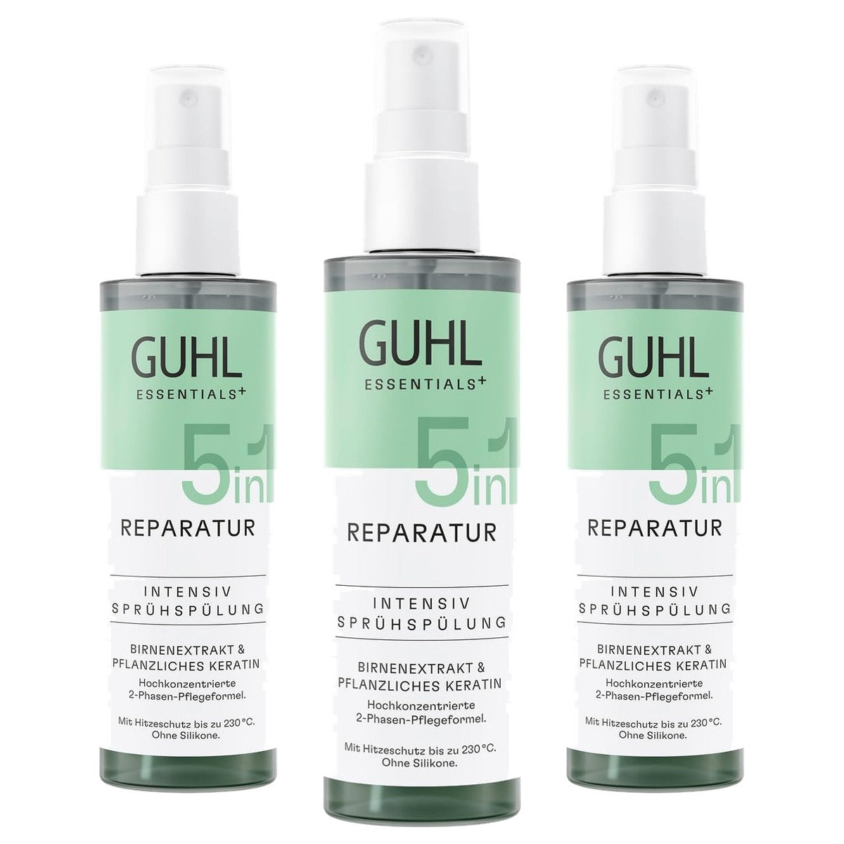 Guhl 5-in-1 intensieve spray-spoeling 3 x 150 ml - Voordeelverpakking