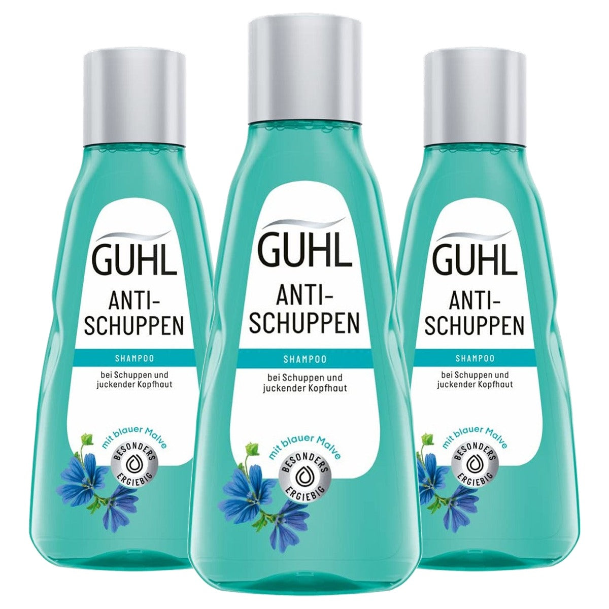 Guhl Anti-roos shampoo 3 x 50 ml - Voordeelverpakking