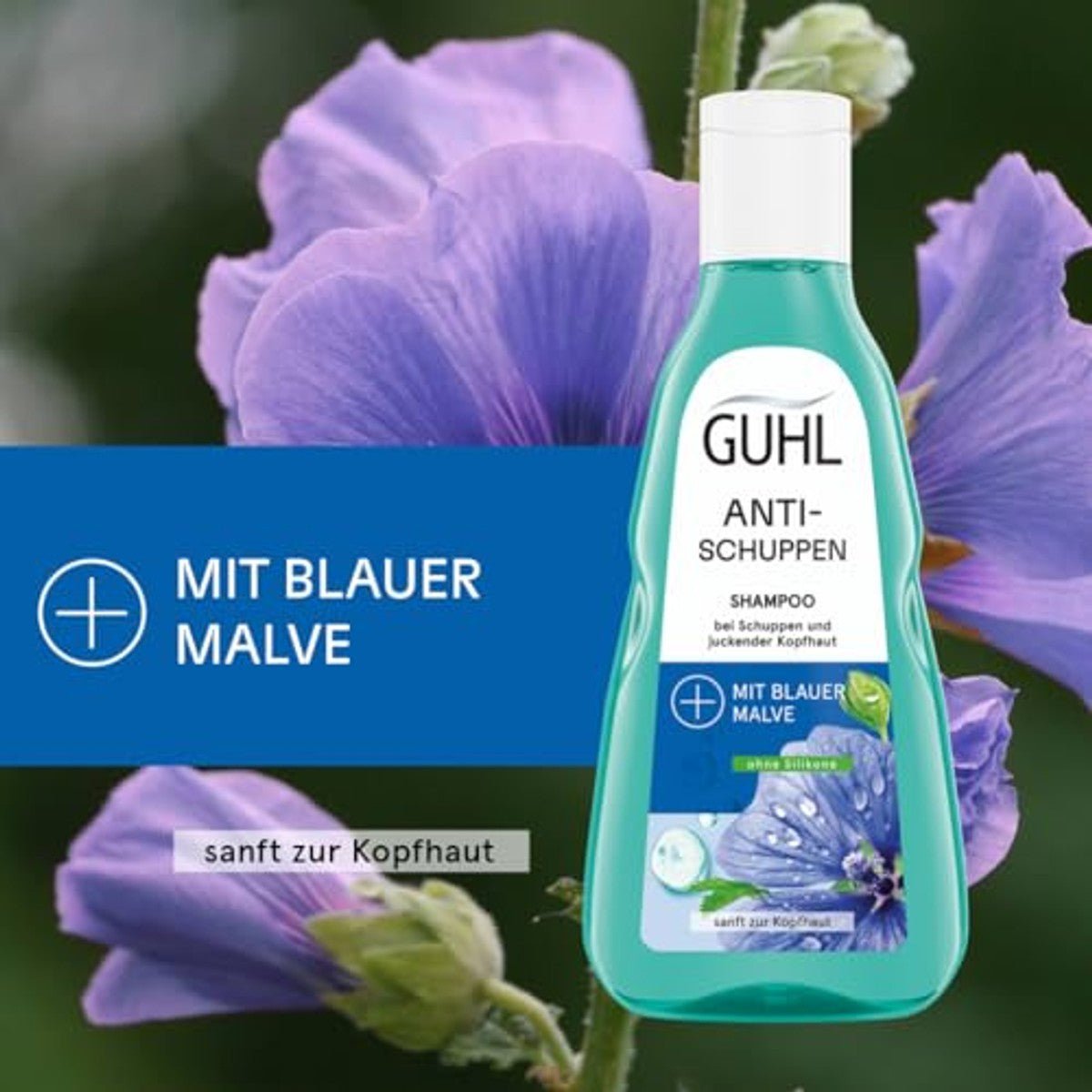 Guhl Anti-roos shampoo - inhoud: 250 ml - verwijdert effectief - haartype: jeukende hoofdhuid - dermatologisch bevestigd - voor dames en heren door Guhl nu bij Huishoudvoordeel