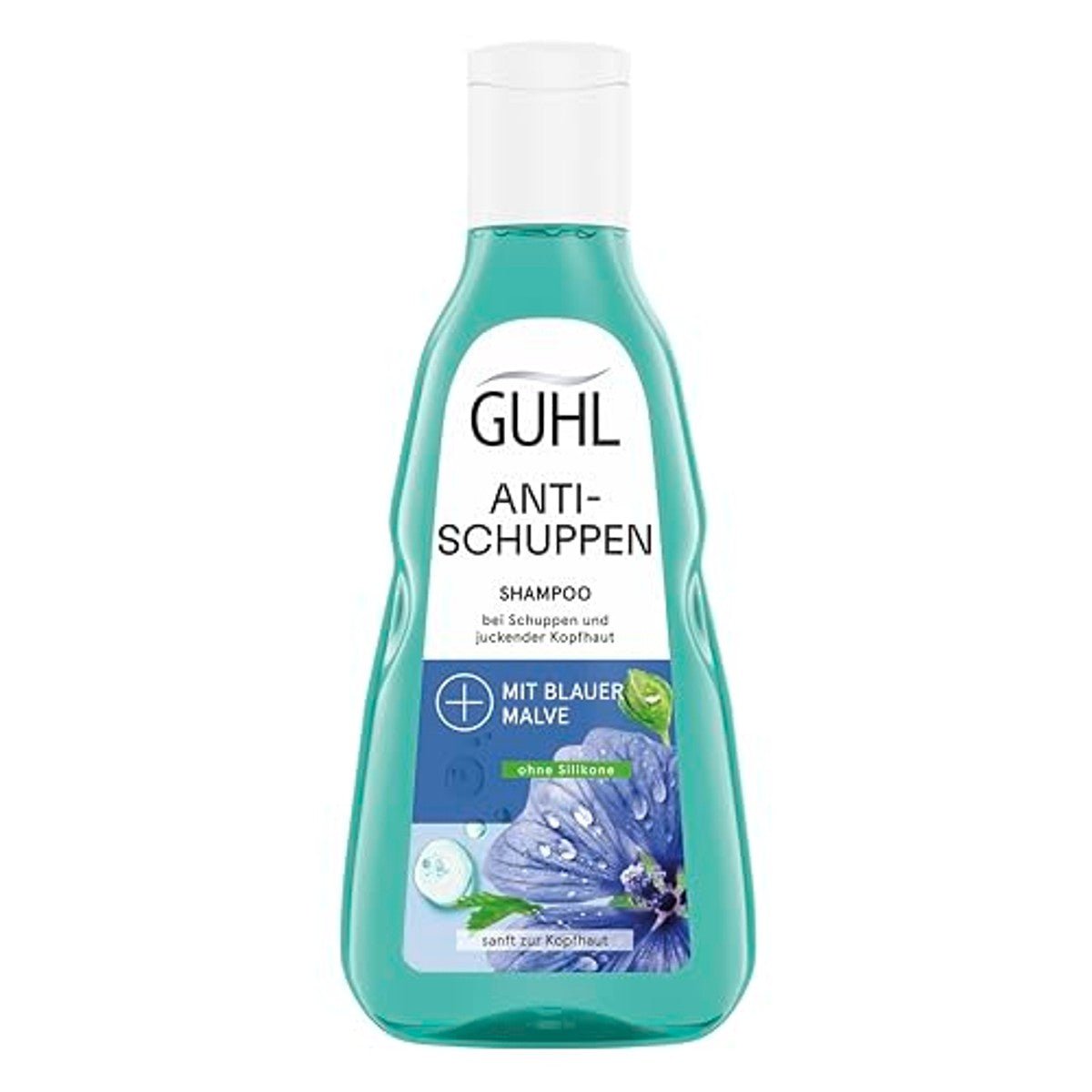 Guhl Anti-roos shampoo - inhoud: 250 ml - verwijdert effectief - haartype: jeukende hoofdhuid - dermatologisch bevestigd - voor dames en heren door Guhl nu bij Huishoudvoordeel