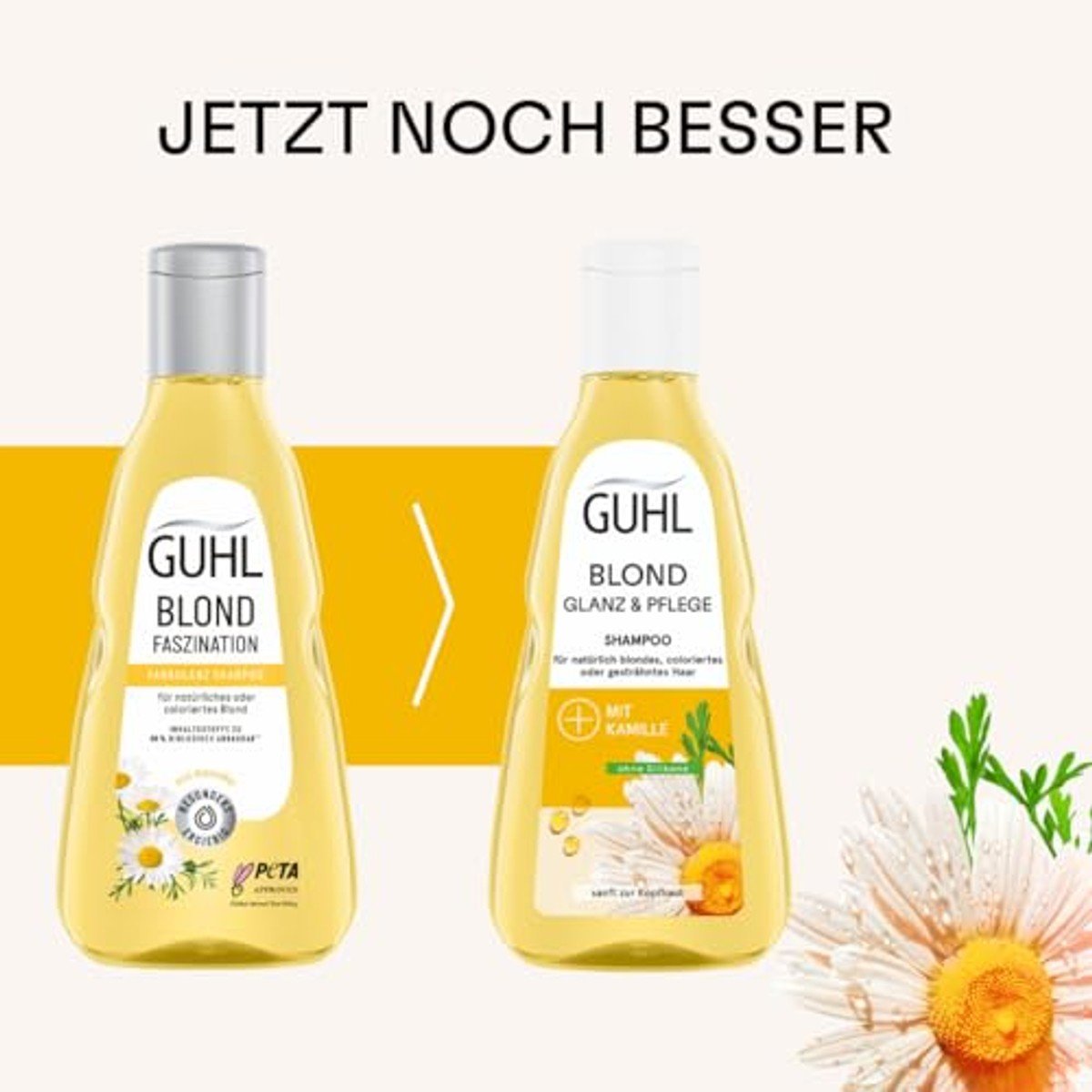 Guhl Blonde Fascination Shampoo - Inhoud: 250 ml - Haartype: blond, geblondeerd door Guhl nu bij Huishoudvoordeel