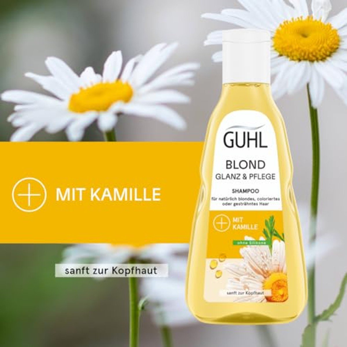 Guhl Blonde Fascination Shampoo - Inhoud: 250 ml - Haartype: blond, geblondeerd door Guhl nu bij Huishoudvoordeel