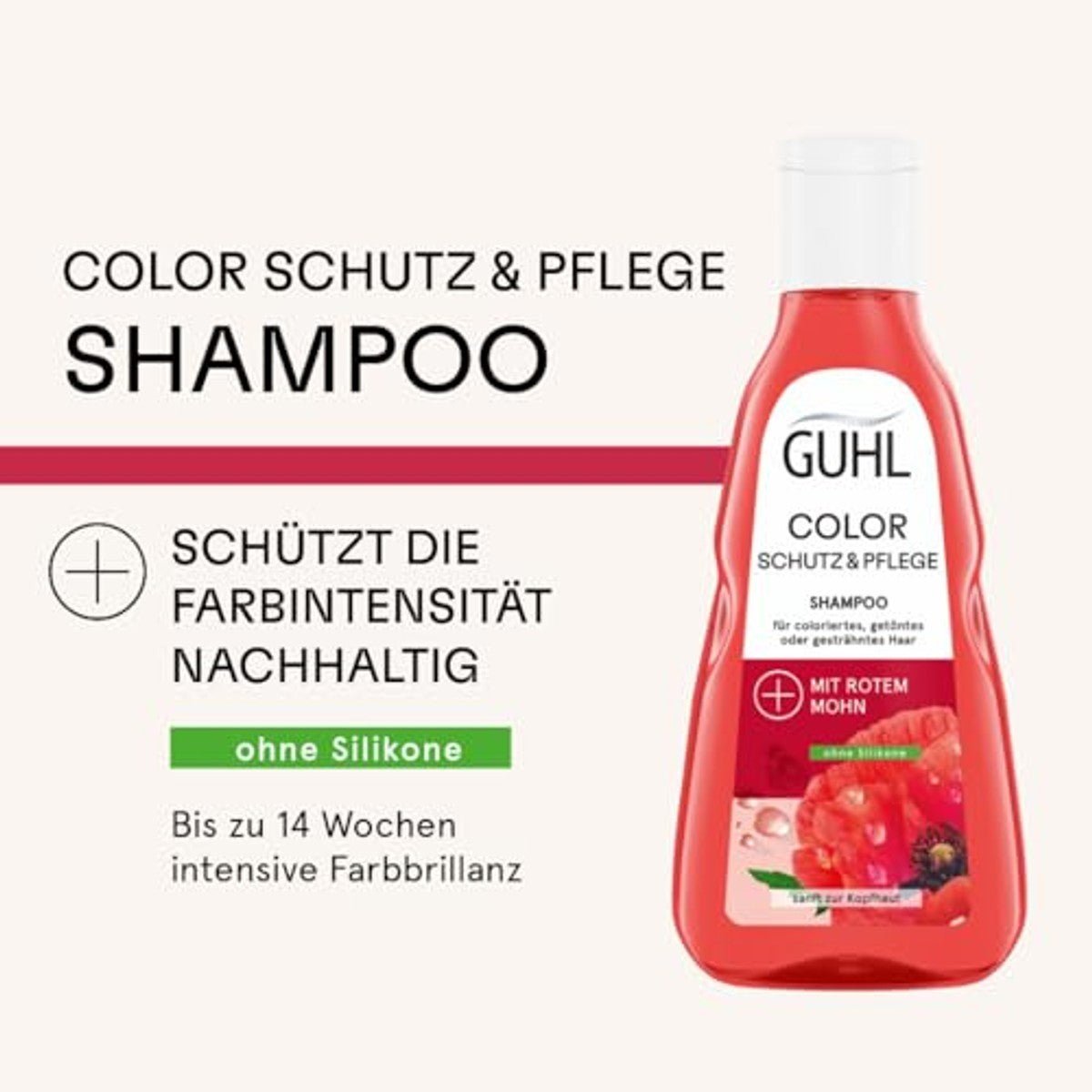 Guhl Kleurbehoud & Verzorging Shampoo 250 ml - 6 stuks