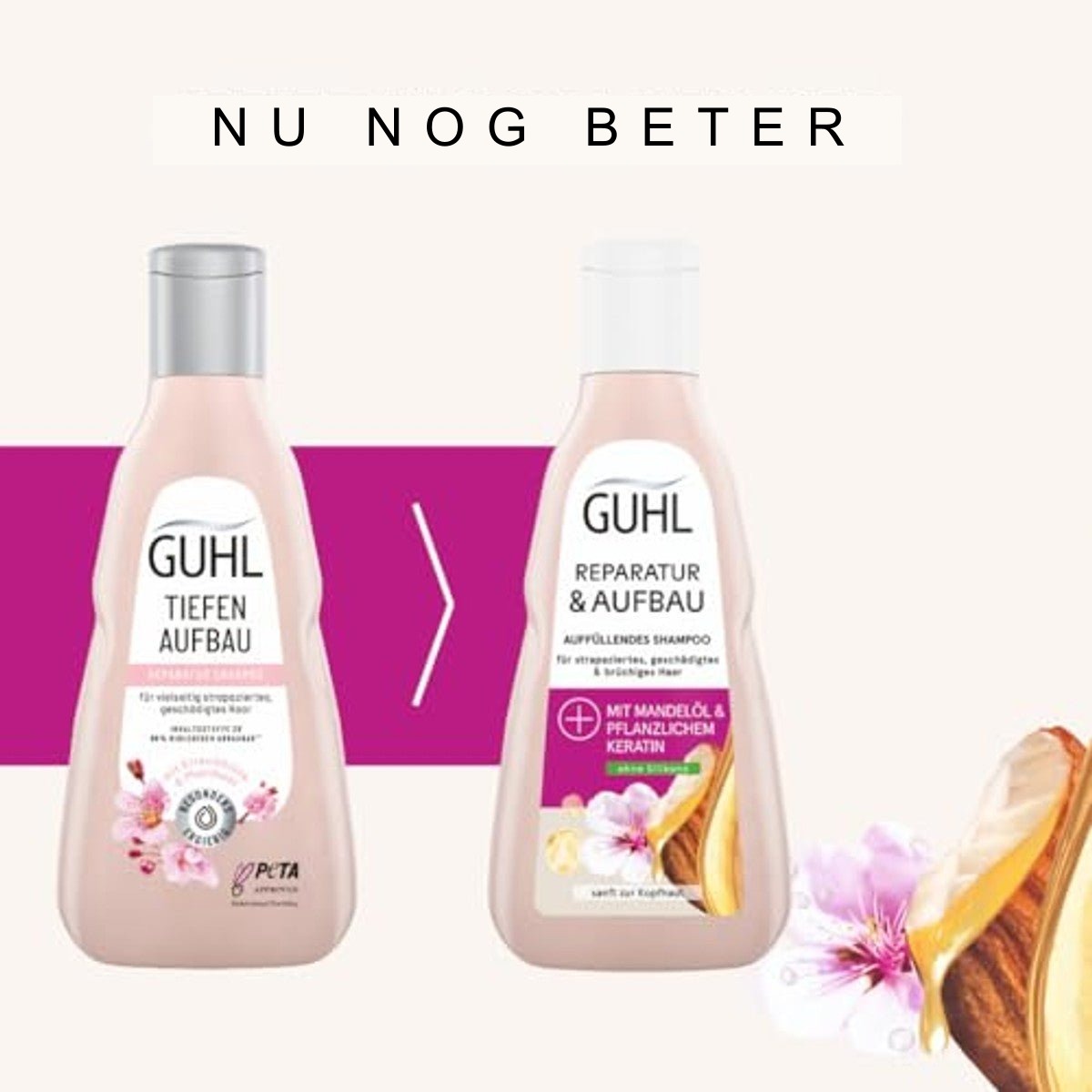 Guhl Opbouw Shampoo 250 ml - 6 stuks