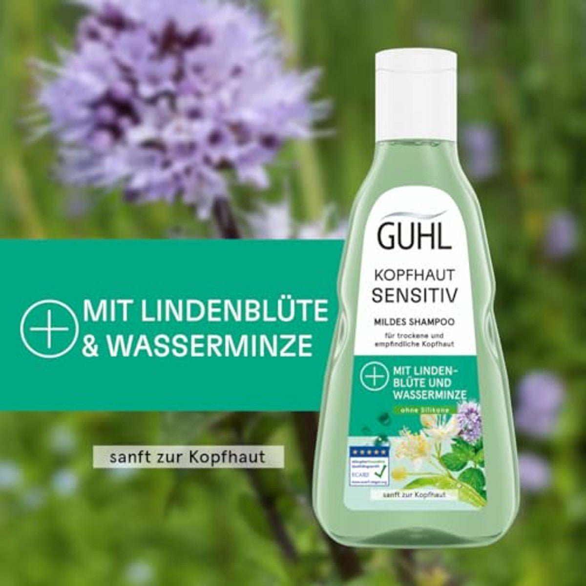 Guhl Hoofdhuid Sensitiv Shampoo - Inhoud: 250 ml - Haartype: alle door Guhl nu bij Huishoudvoordeel