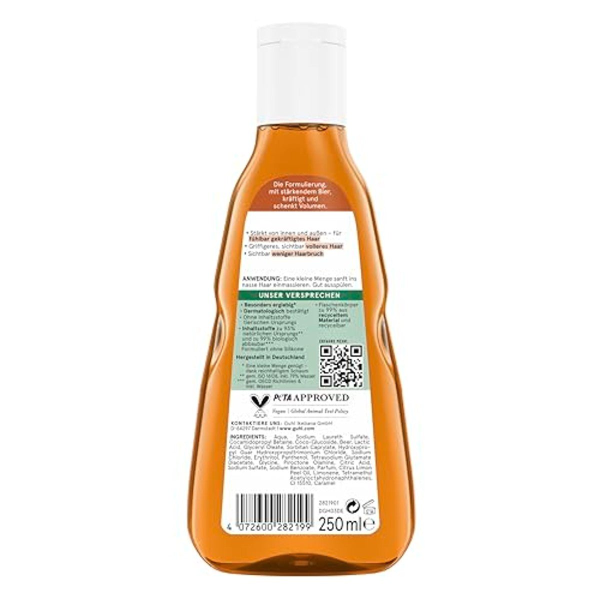 Guhl Intensieve versterkende shampoo - inhoud: 250 ml - haartype: normaal door Guhl nu bij Huishoudvoordeel