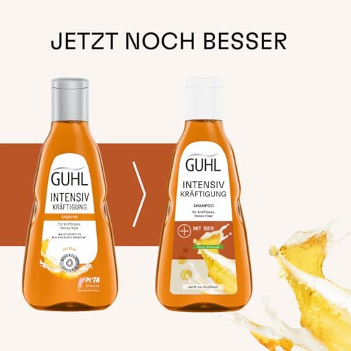 Guhl Intensieve versterkende shampoo - inhoud: 250 ml - haartype: normaal door Guhl nu bij Huishoudvoordeel