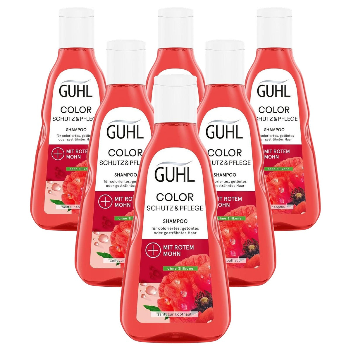 Guhl Kleurbehoud & Verzorging Shampoo 250 ml - 6 stuks