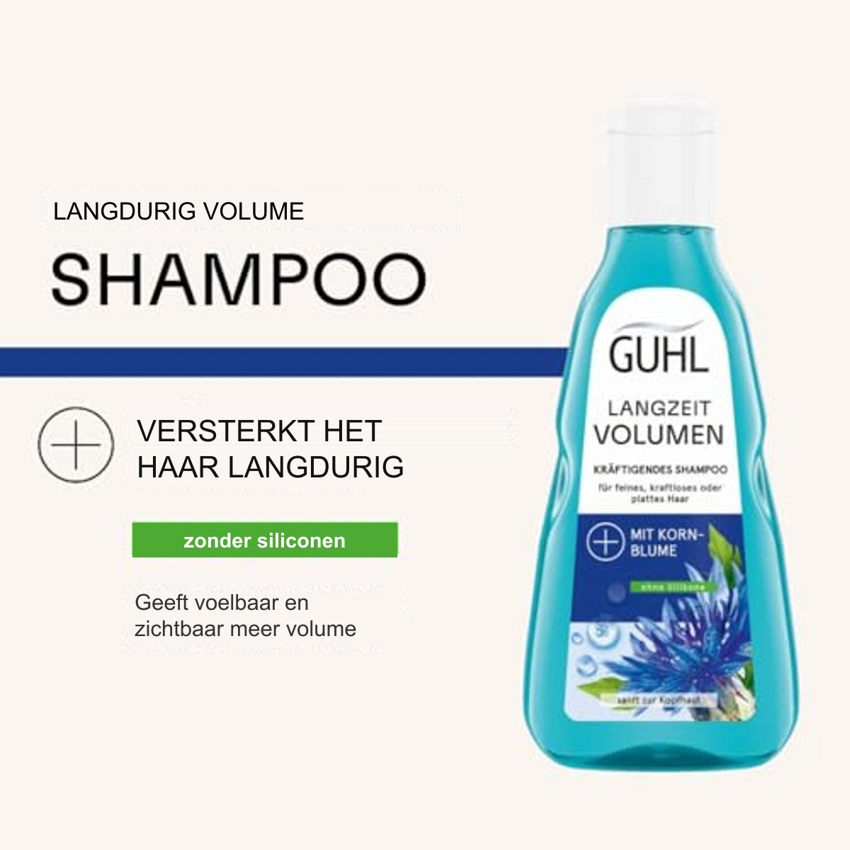 Guhl Langdurig Volume Shampoo 250 ml - 3 stuks