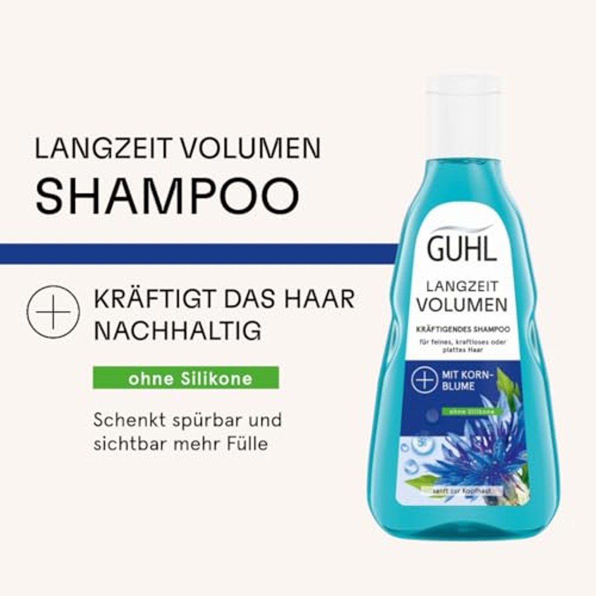 Guhl Langdurig Volume Shampoo 250 ml - 6 stuks