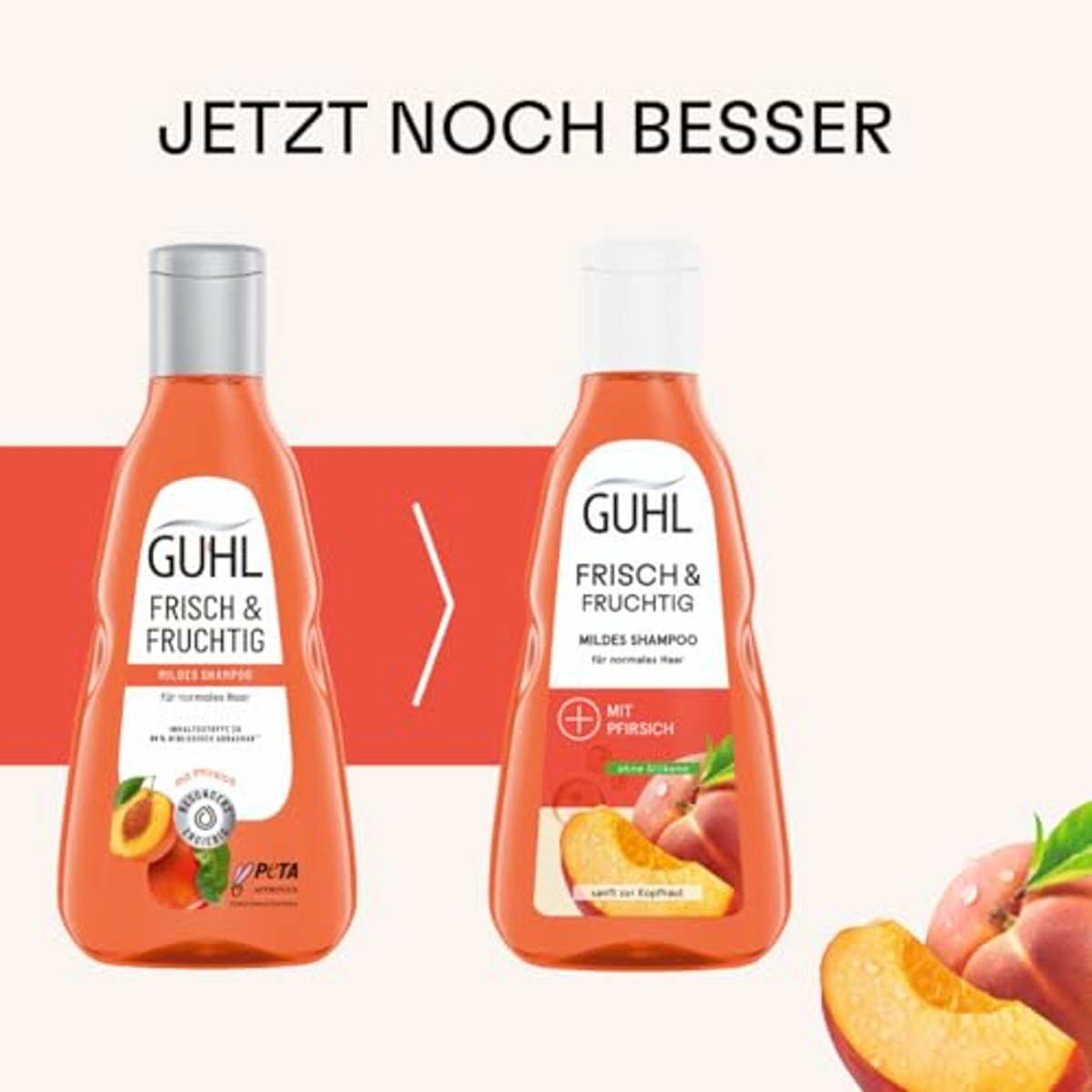 Guhl Vers & fruitige shampoo – inhoud: 250 ml – haartype: normaal door Guhl nu bij Huishoudvoordeel