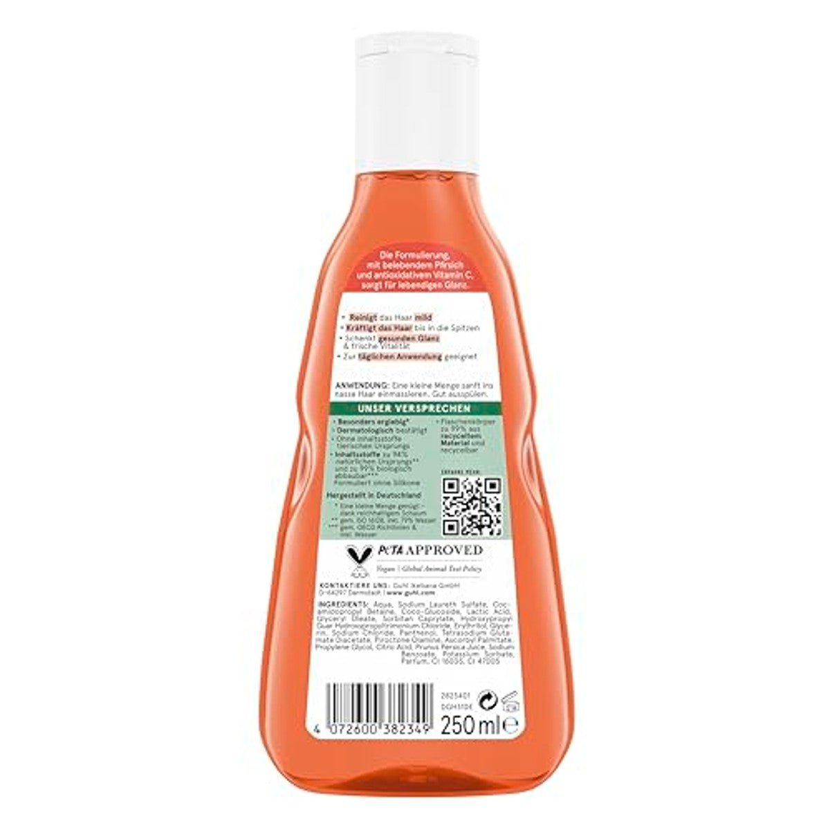 Guhl Vers & fruitige shampoo – inhoud: 250 ml – haartype: normaal door Guhl nu bij Huishoudvoordeel