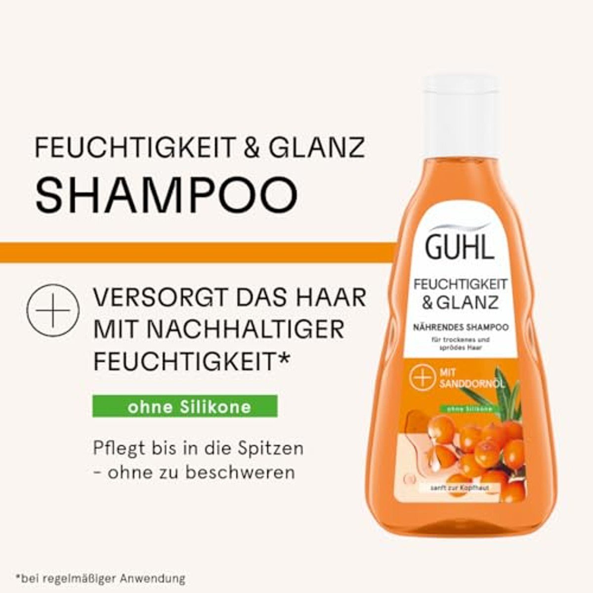 Guhl Vochtopbouwshampoo - inhoud: 250 ml - hydrateert droog haar door Guhl nu bij Huishoudvoordeel