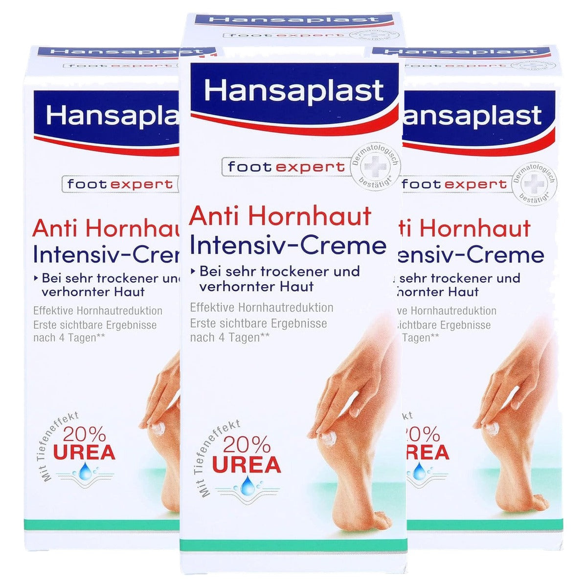 Hansaplast Intensieve anti-eeltcrème 3 x 75 ml - Voordeelverpakking