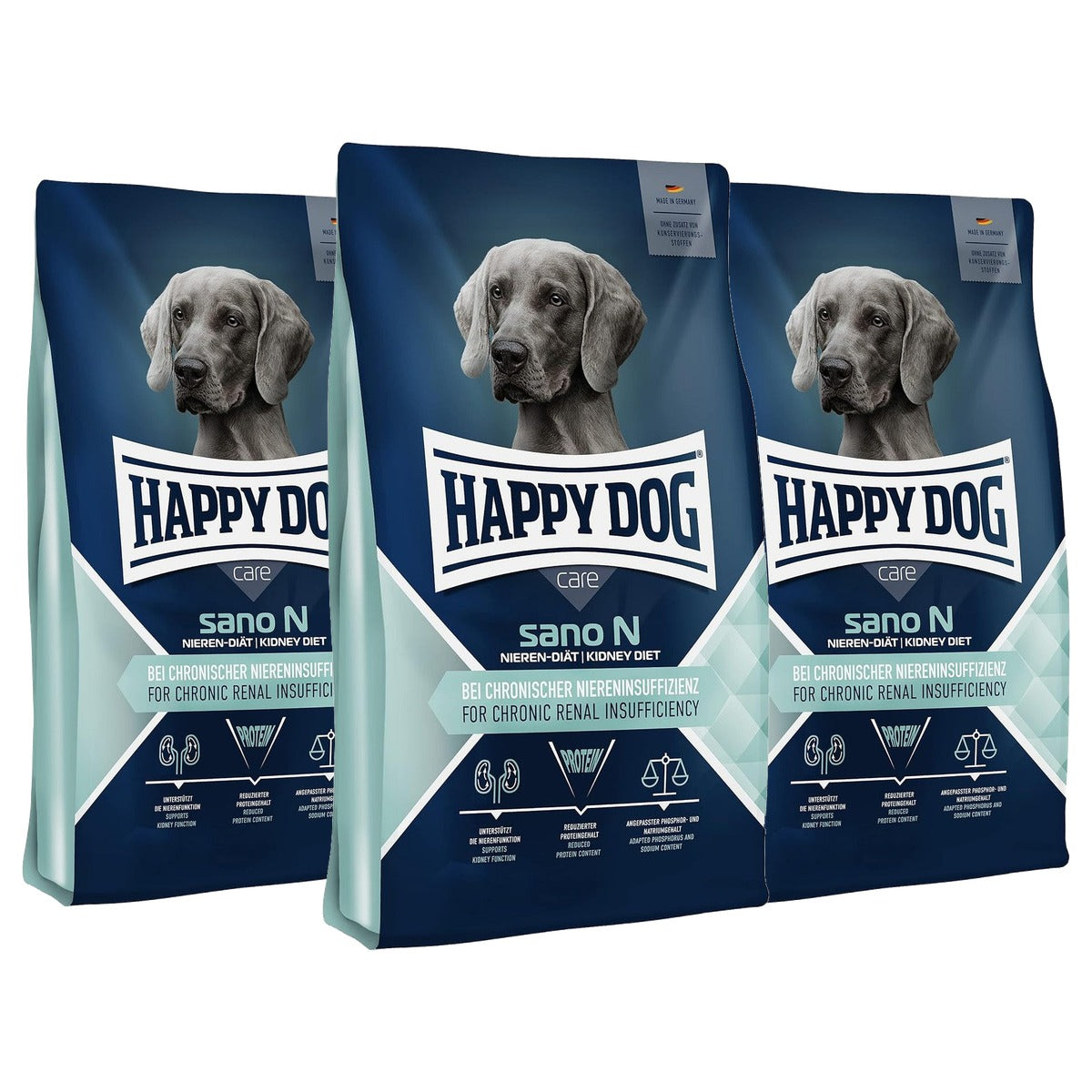 Happy Dog Supreme Care Sano N droogvoer hond 7,5kg - 3-pack