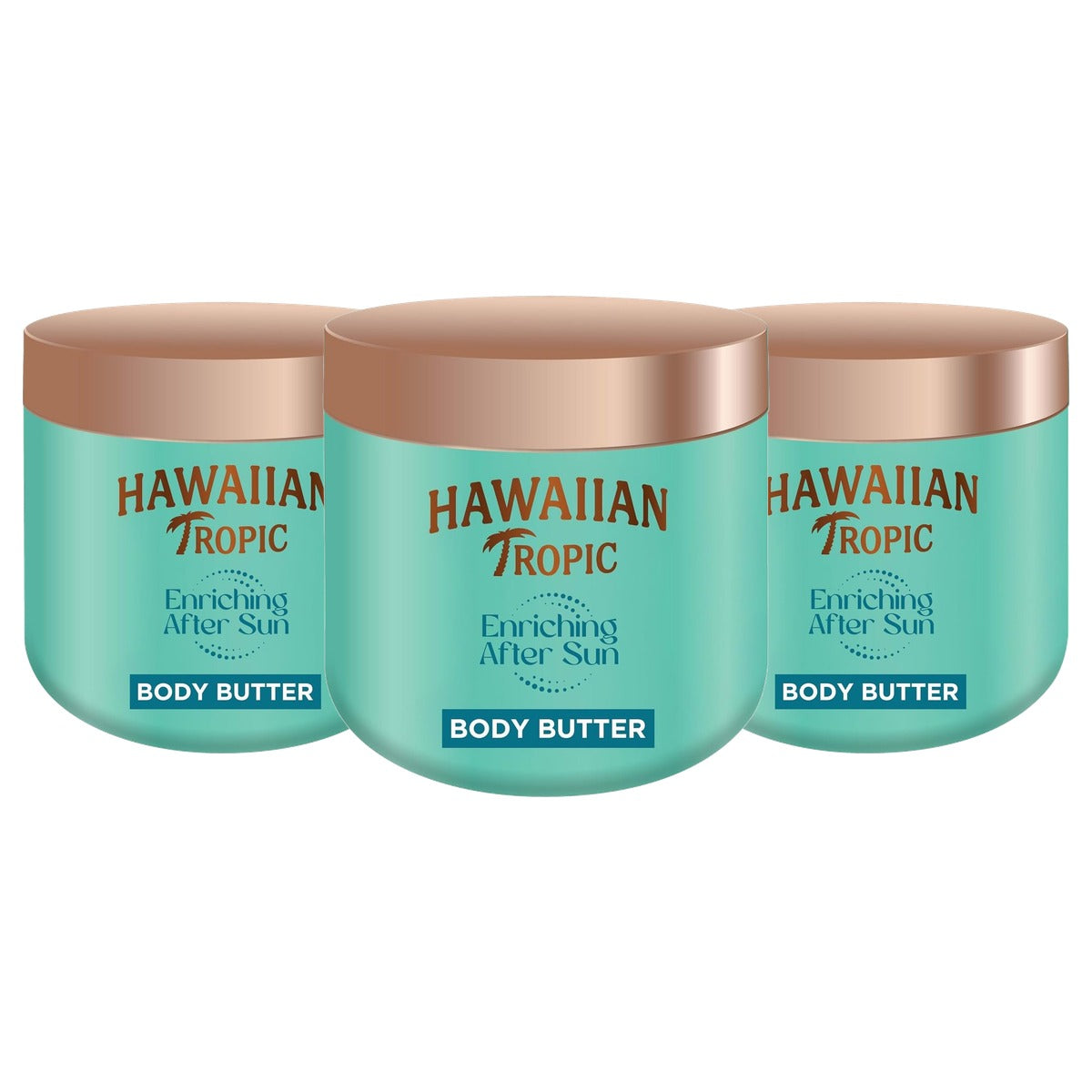 Hawaiian Tropic Enriching After Sun Body Butter 3 x 250 ml - Voordeelverpakking