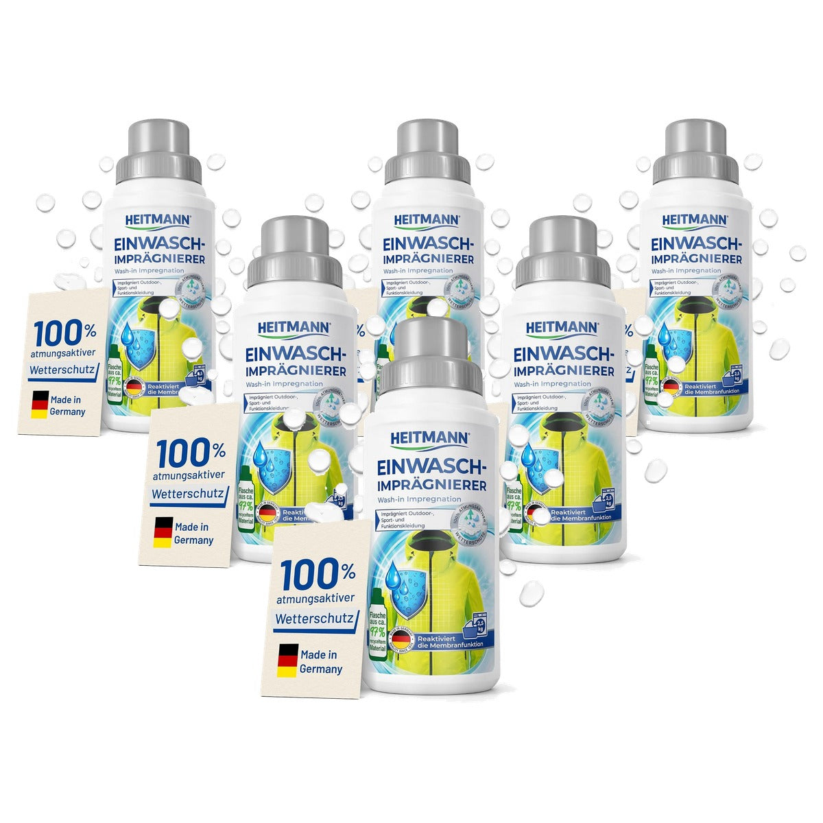 HEITMANN Inwasimpregnering 6 x 250 ml - Voordeelverpakking