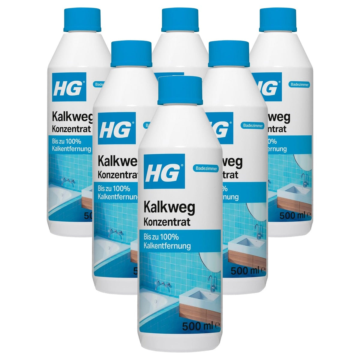 HG Kalkwegconcentraat 6 x 500 ml - Voordeelverpakking