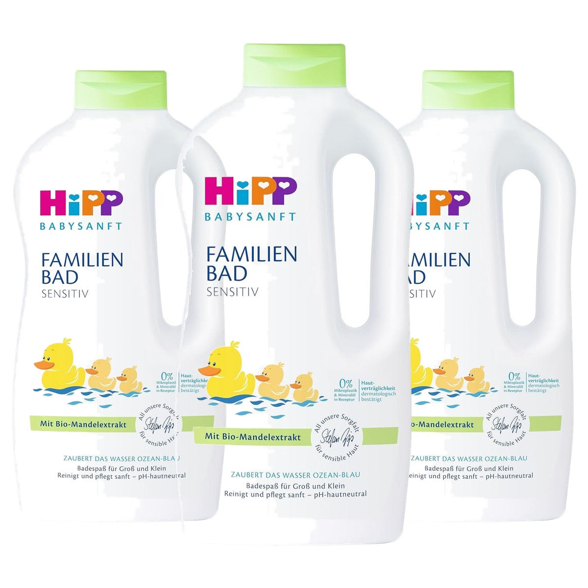 HiPP Babysanft Familiebad 3 x 1000 ml - Voordeelverpakking