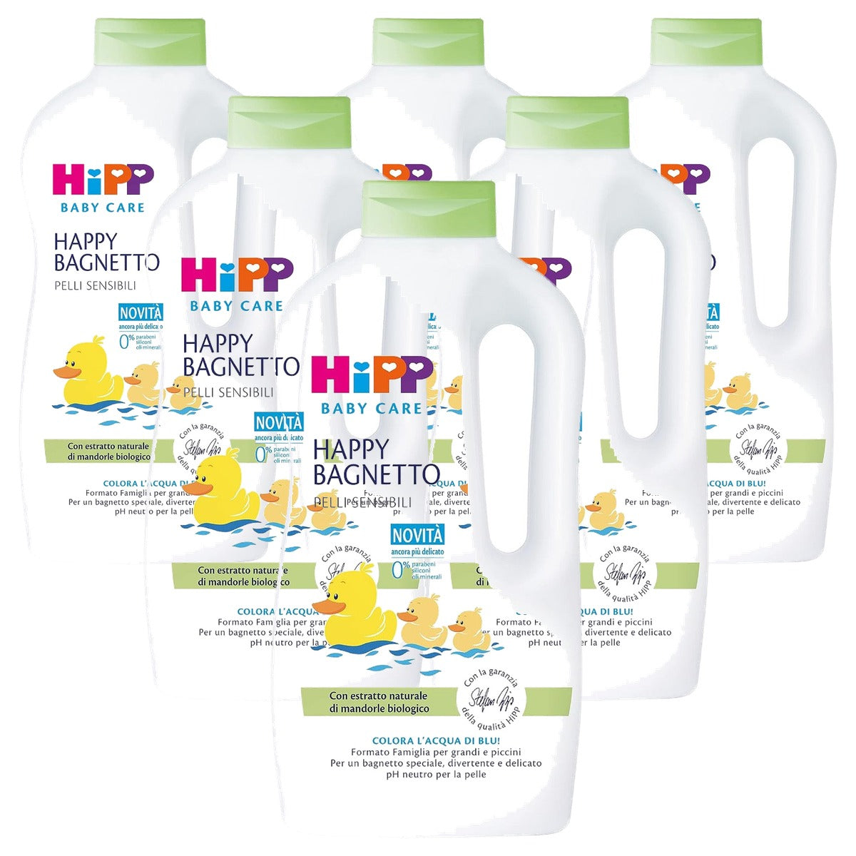 HiPP Happy HiPP Babybad familiemaat 6 x 1000 ml - Voordeelverpakking