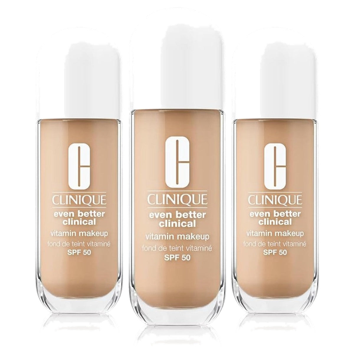 Huishoudvoordeel Even Better Clinical Skin Tint Foundation SPF 50 - 3 stuks
