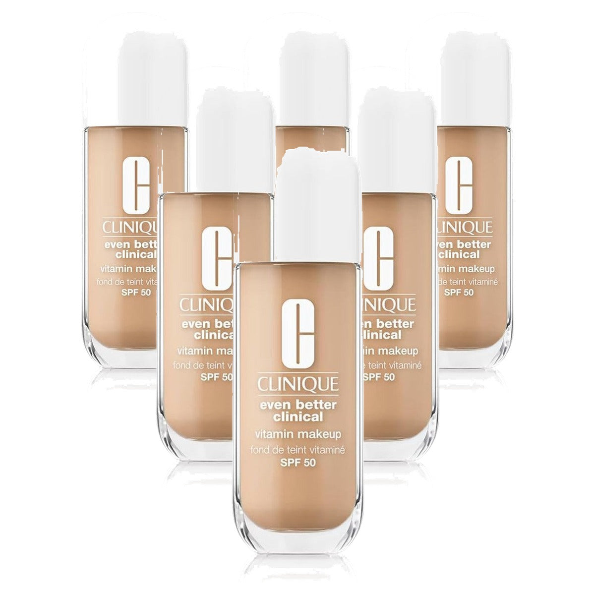 Huishoudvoordeel Even Better Clinical Skin Tint Foundation SPF 50 - 6 stuks