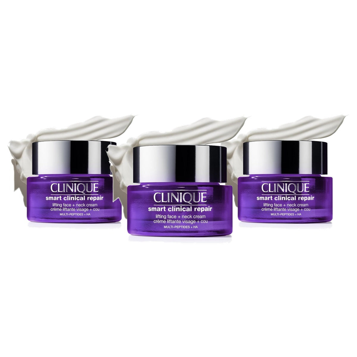 Huishoudvoordeel Smart Clinical Repair Lifting Face + Neck Cream - 3 stuks