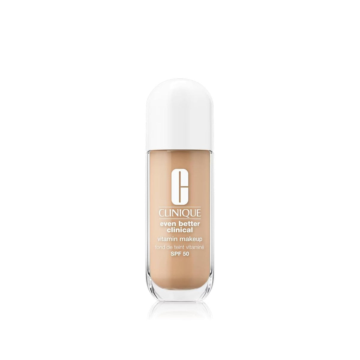 Even Better Clinical Vitamine Makeup SPF 50 Skin Tint Foundation, lichte foundation met vitamine C, E en B3, stralende afwerking