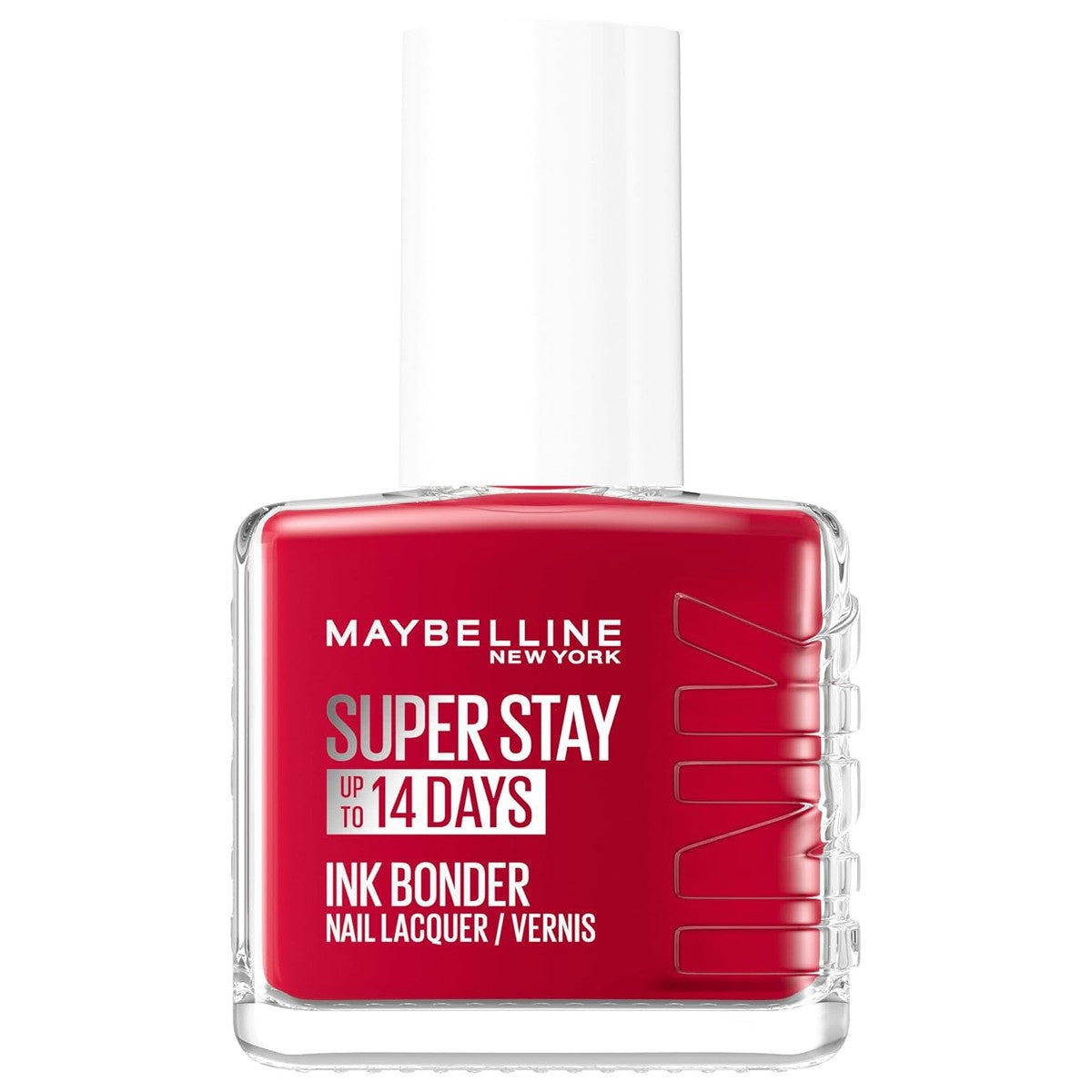 Maybelline New York Super Stay Ink Bonder Nagellak 006 Deep Red, langhoudende nagellak voor sterke nagels en intensieve kleur, 12,3 ml – MAYBELLINE