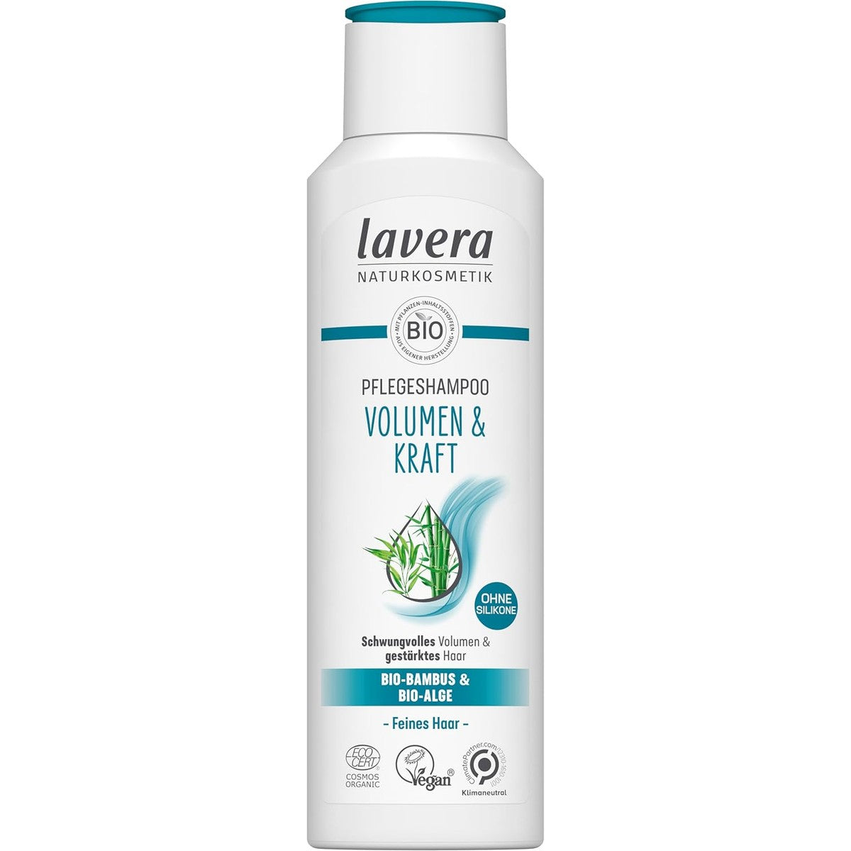 lavera Verzorgende shampoo volume & kracht 250 ml – lavera