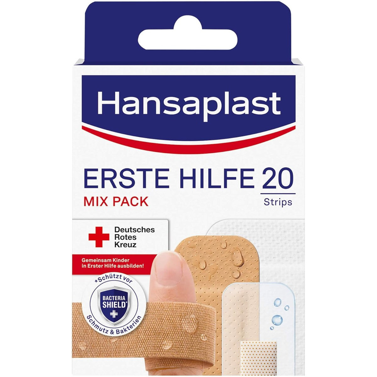 Elastoplast Hansaplast EHBO-pleistermix 20 strips – Elastoplast