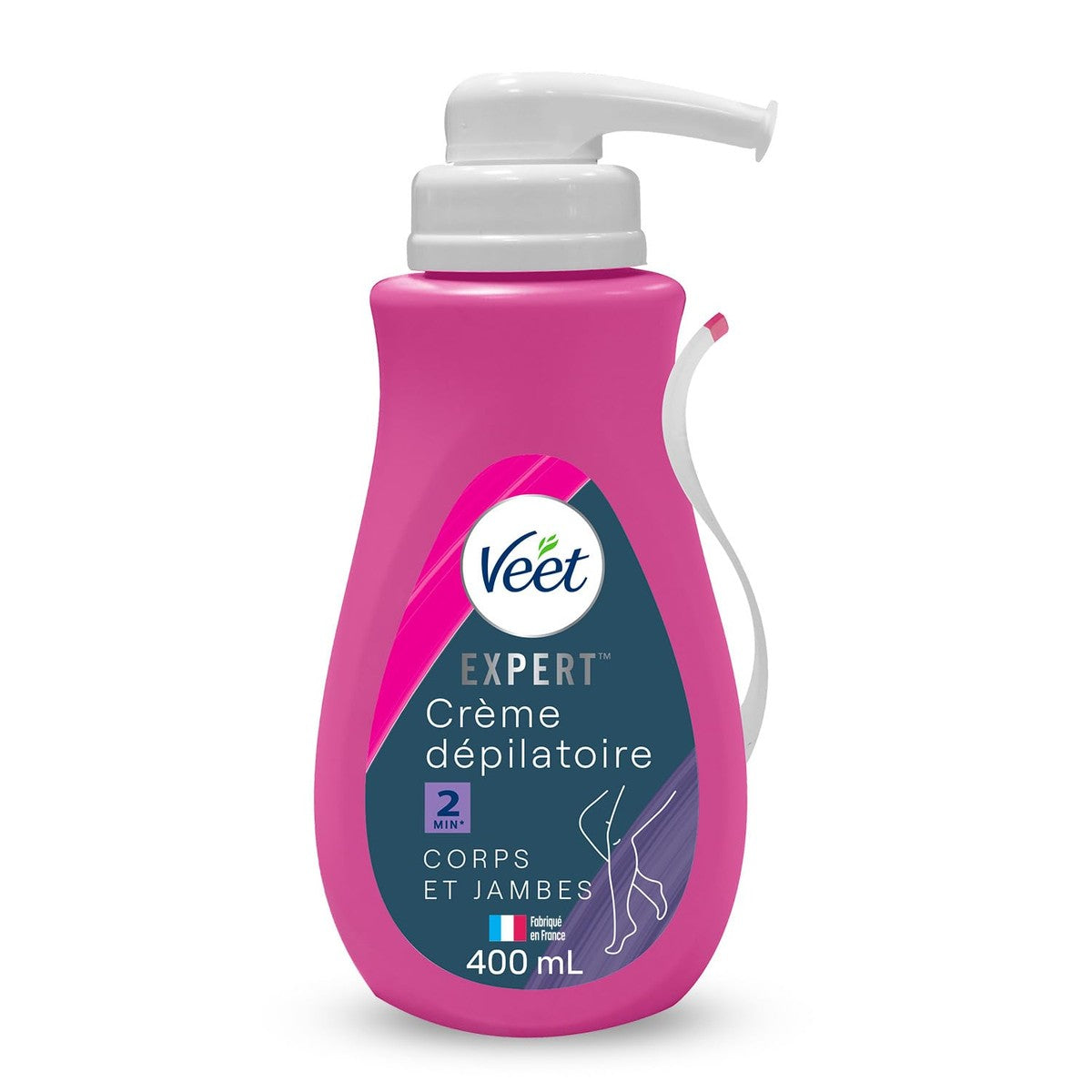 Veet Expert Ontharingscrème hardnekkig haar lichaam en benen 400 ml – Veet