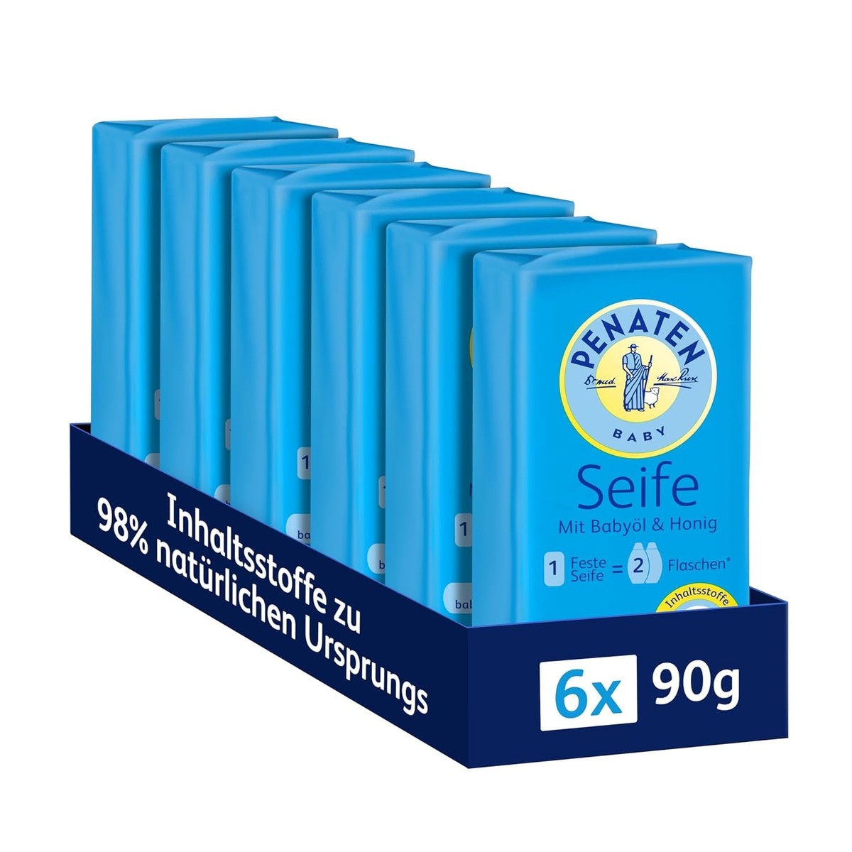 Penaten babyzeep met babyolie en honing 6 x 90 g – Penaten