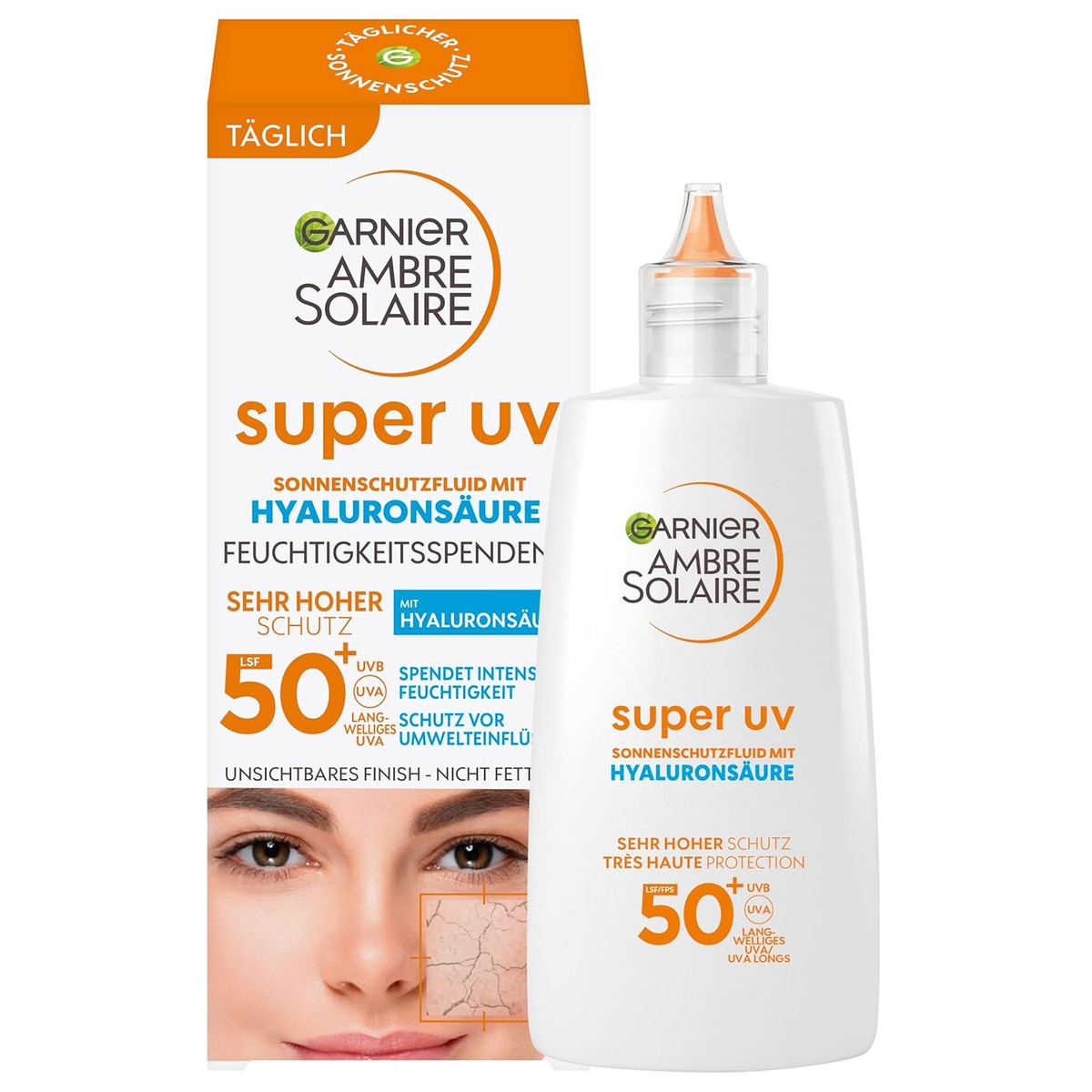 Garnier Ambre Solaire SPF 50+ Super UV Fluid 40 ml – Garnier