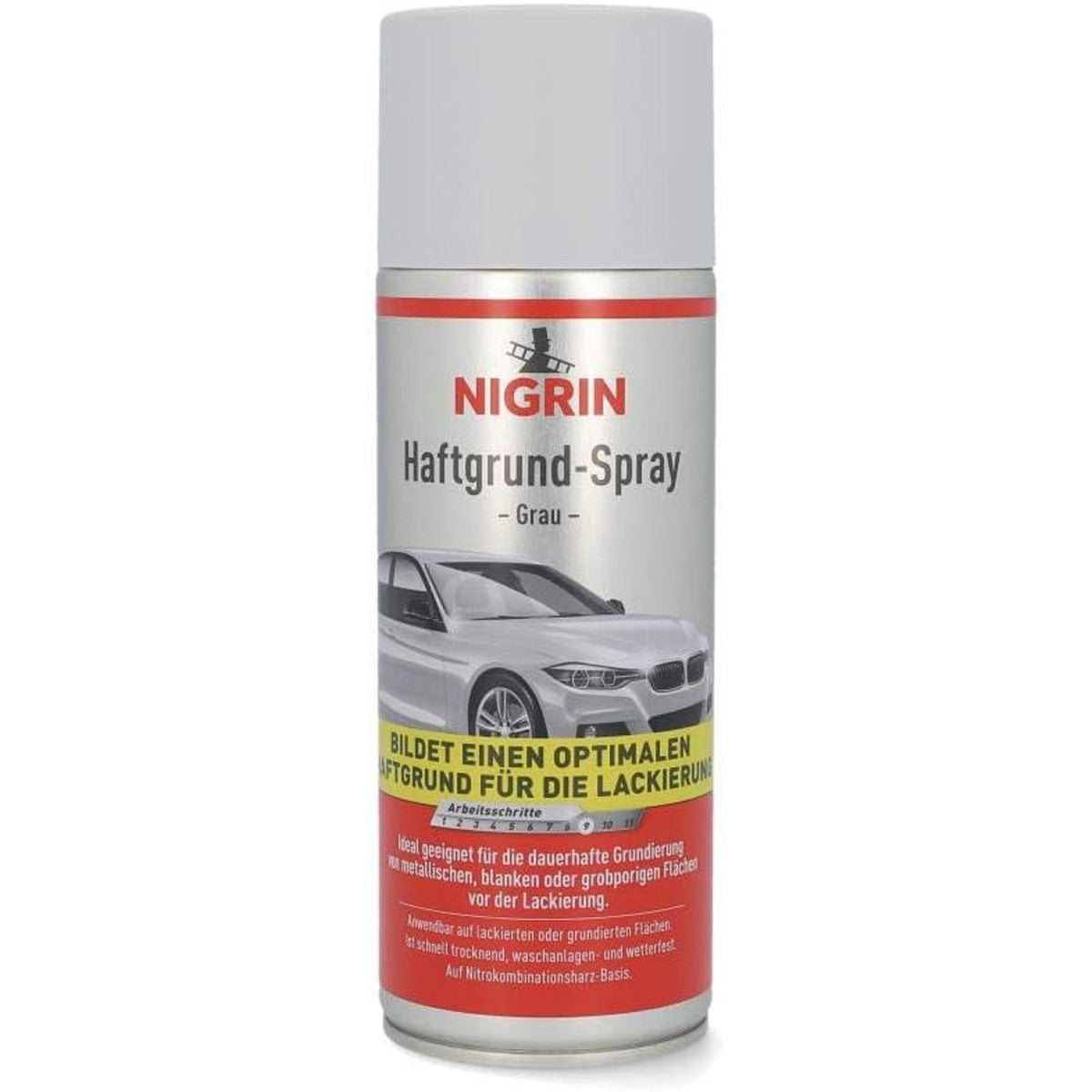NIGRIN 74115 Grondverf voor autolak spuitbus 400 ml