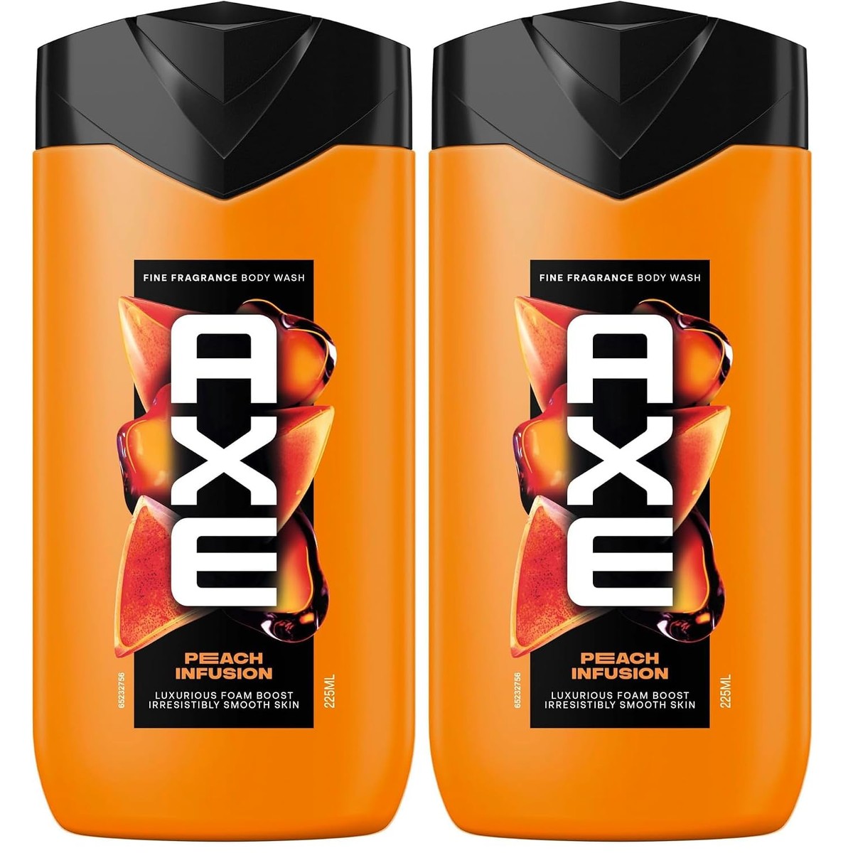 Axe Fine Fragrance Douchegel Peach Infusion 225 ml (verpakking van 2) – Axe