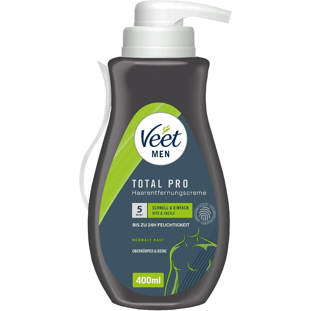 Veet Men Ontharingscrème bovenlichaam en benen 400 ml – Veet