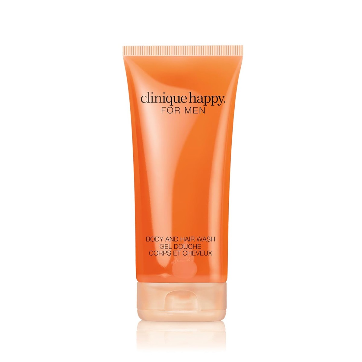 Clinique Happy For Men Body & Hair Wash | Verwenende douchegel voor dagelijks gebruik met een sensuele geur | verfrissend + sensueel + goed humeur, 200 ml