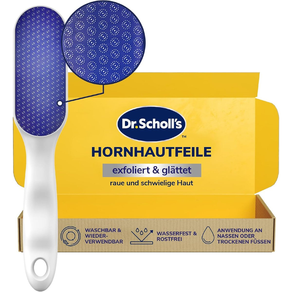Dr. Scholl's Nano Glass voetvijl en eeltverwijderaar – Dr. Scholl's