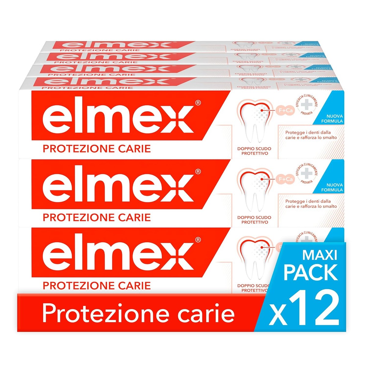 ELMEX Tandpasta Bescherming Cariës 75ml x 12 – ELMEX
