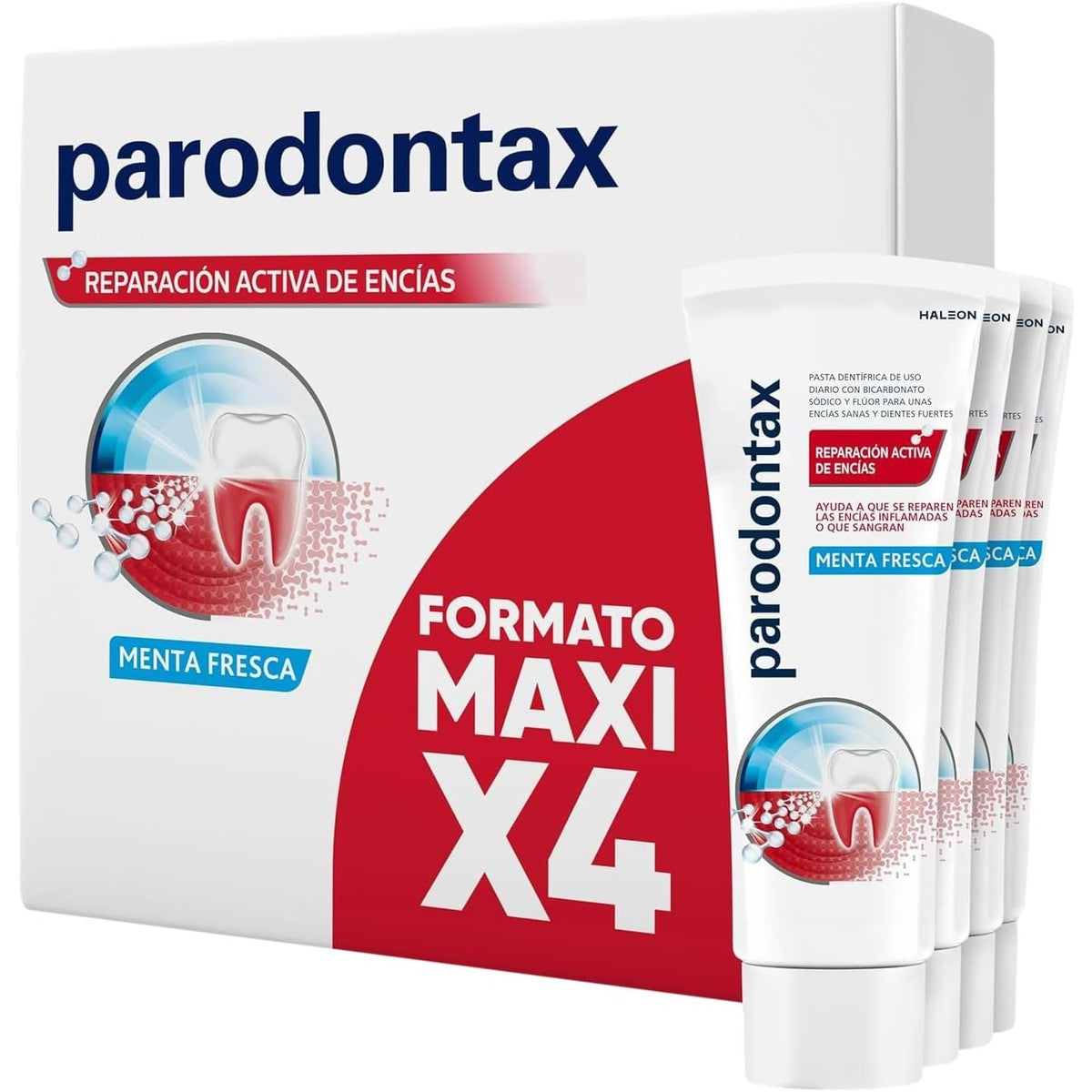 Parodontax Actieve tandvleesreparatie tandpasta 4 x 75 ml – Parodontax
