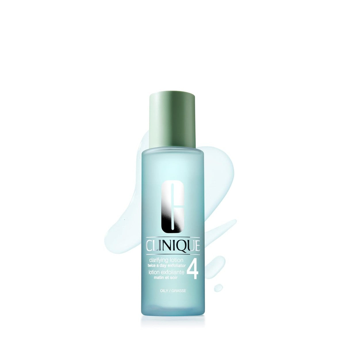 Clinique Clarifying Lotion 4 Zachte dagelijkse gezichtsscrub voor een vette huid, zacht en grondig, 200 ml