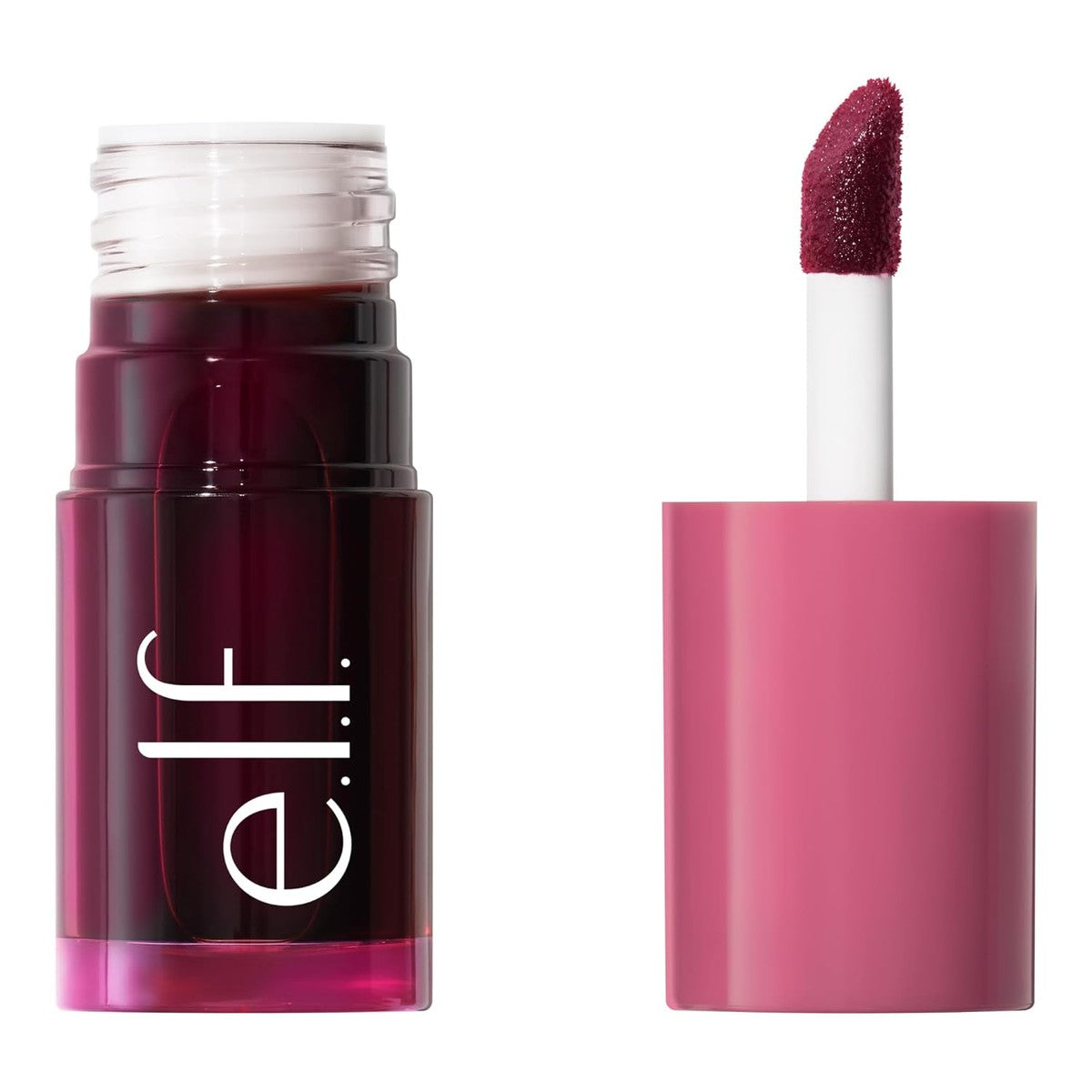 e.l.f. Sheer For It Blush Tint, veelzijdige lip- en wangeninkt, voor een natuurlijke, langdurige kleurkick, veganistisch en dierproefvrij, Plums Up – e.l.f.